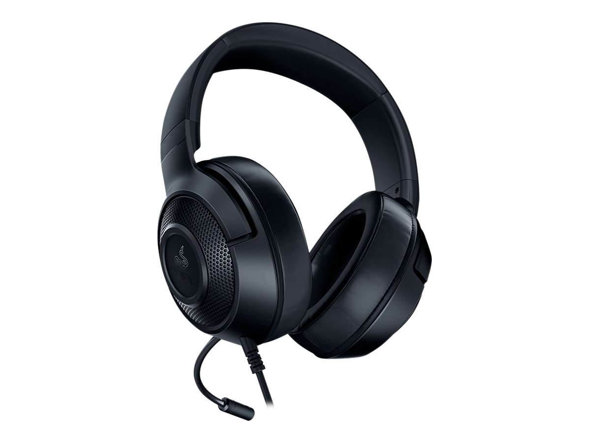 Razer Kraken X Lite - Headset - 7.1-Kanal - ohrumschließendkabelgebunden - 3,5 mm Stecker - Geräuschisolierung