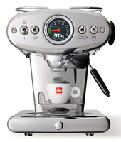 Illycafé Illy X1, Espressomaschine, 1 l, Kaffeepad, Gemahlener Kaffee, 1200 W, Schwarz, Edelstahl