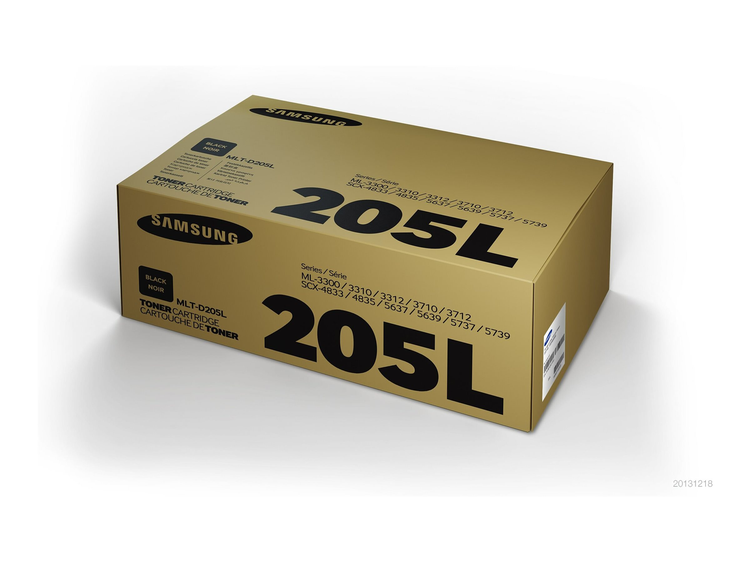 HP MLT-D205L - Hohe Ergiebigkeit - Schwarz - original - Tonerpatrone (SU963A)für Samsung ML-3300 - 3310 - 3312 - 3700 - 3710 - 3712 - SCX-4833 - 4835 - 5637 - 5639 - 5737 - 5739