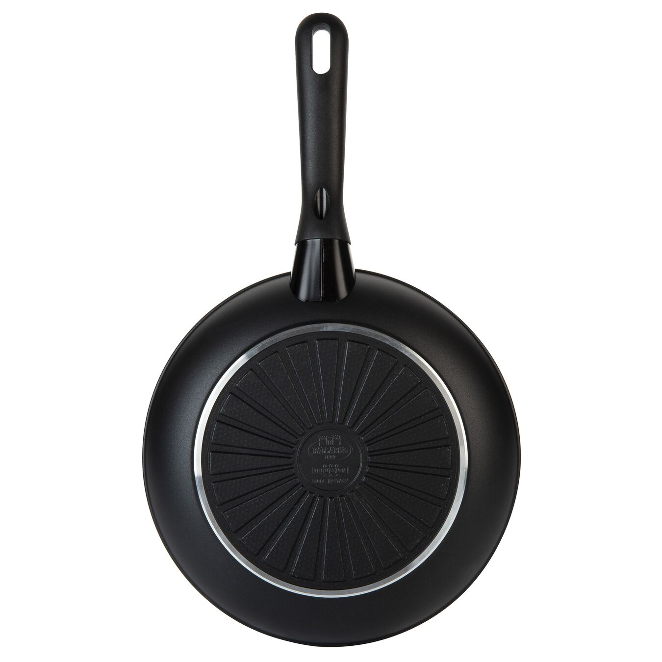 Ballarini 75002-909-0, Rund, Allzweckpfanne, Schwarz, Keravis, Aluminium, Thermo-PunktSchwarz - Aluminium - Antihaftbeschichtet - spülmaschinengeeignet - 24 cm