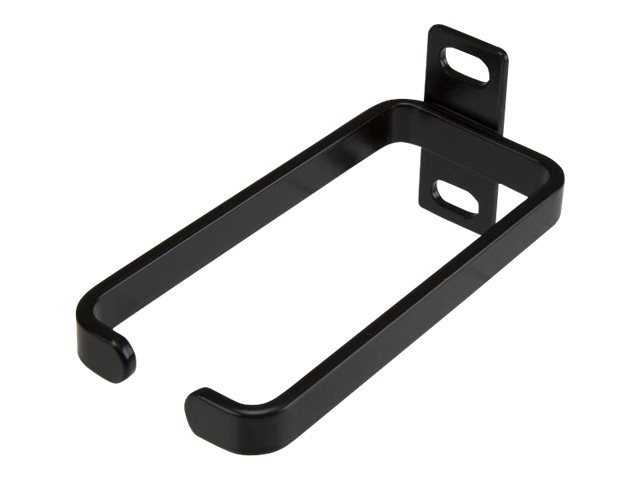 StarTech.com 1 HE Rack Kabelführung/ KabelmanagementD-Ring - 4,5x10cm - Kabelmanagementring - Schwarz - 1U - für P/N: RACK-18U-20-WALL-OA - RACK-21U-20-WALL-OA - RACK-24U-20-WALL-OA - RK3236BKF - RKQM