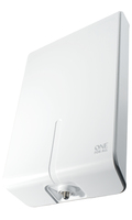 One for All SV 9455, Draußen, Weiß, 10 m, DVB-T, DVB-T2, 50000 m, 1 Stück(e)DVB-T/DVB-T2 - IP55 - 3G/4G/5G-Blockfilter