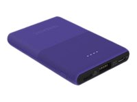 TerraTec P50 Pocket - Powerbank - 5000 mAh - 2.1 A - 2 Ausgabeanschlussstellen (USB, USB-C)Freiheit