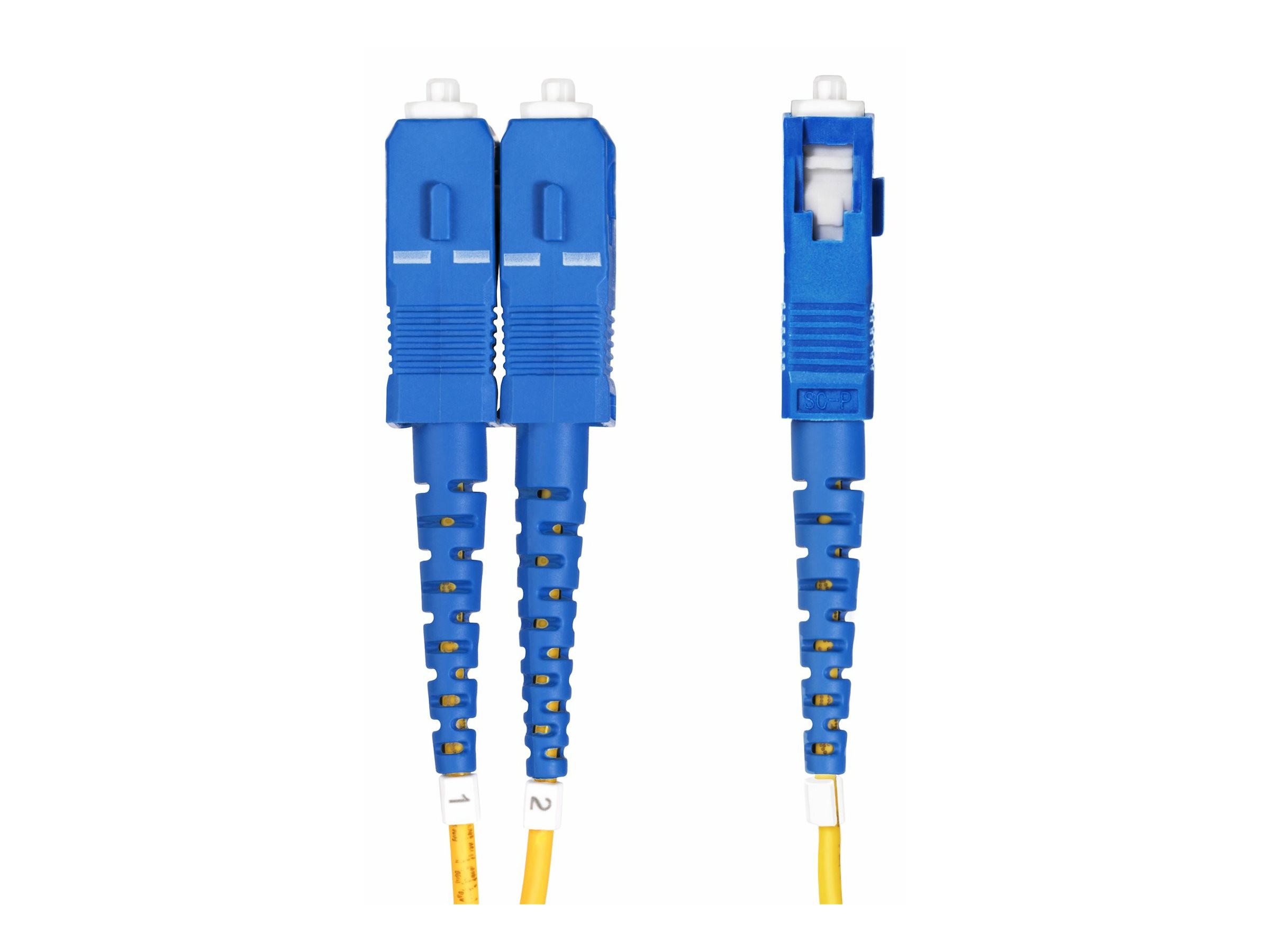 StarTech.com 3m OS2 LWL Patchkabel LC zu SC (UPC)Singlemode Duplex - Patch-Kabel - LC/UPC Einzelmodus (M) zu SC/UPC Einzelmodus (M) - 3 m - 3 m - 2 mm - Glasfaser - Duplex - 9/125 Mikrometer - OS1/OS2