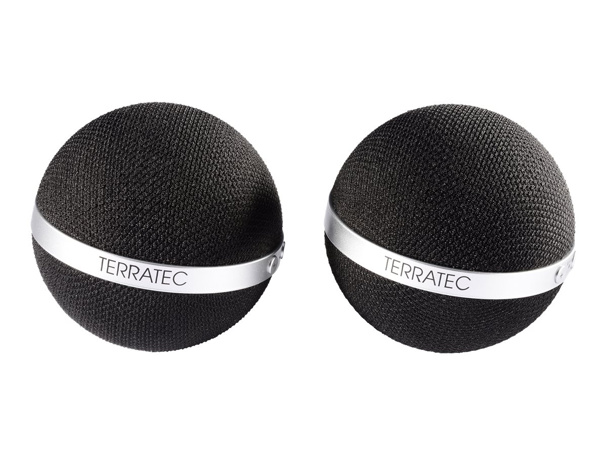 TerraTec CONCERT BT MOBILE STEREO - Lautsprecher - tragbar - kabellos - Bluetooth - 3 Watt (Gesamt)2 x 1.5W RMS - Bluetooth 2.1 - AUX In - Micro USB - 900mAh Lithium Polymer - 274g