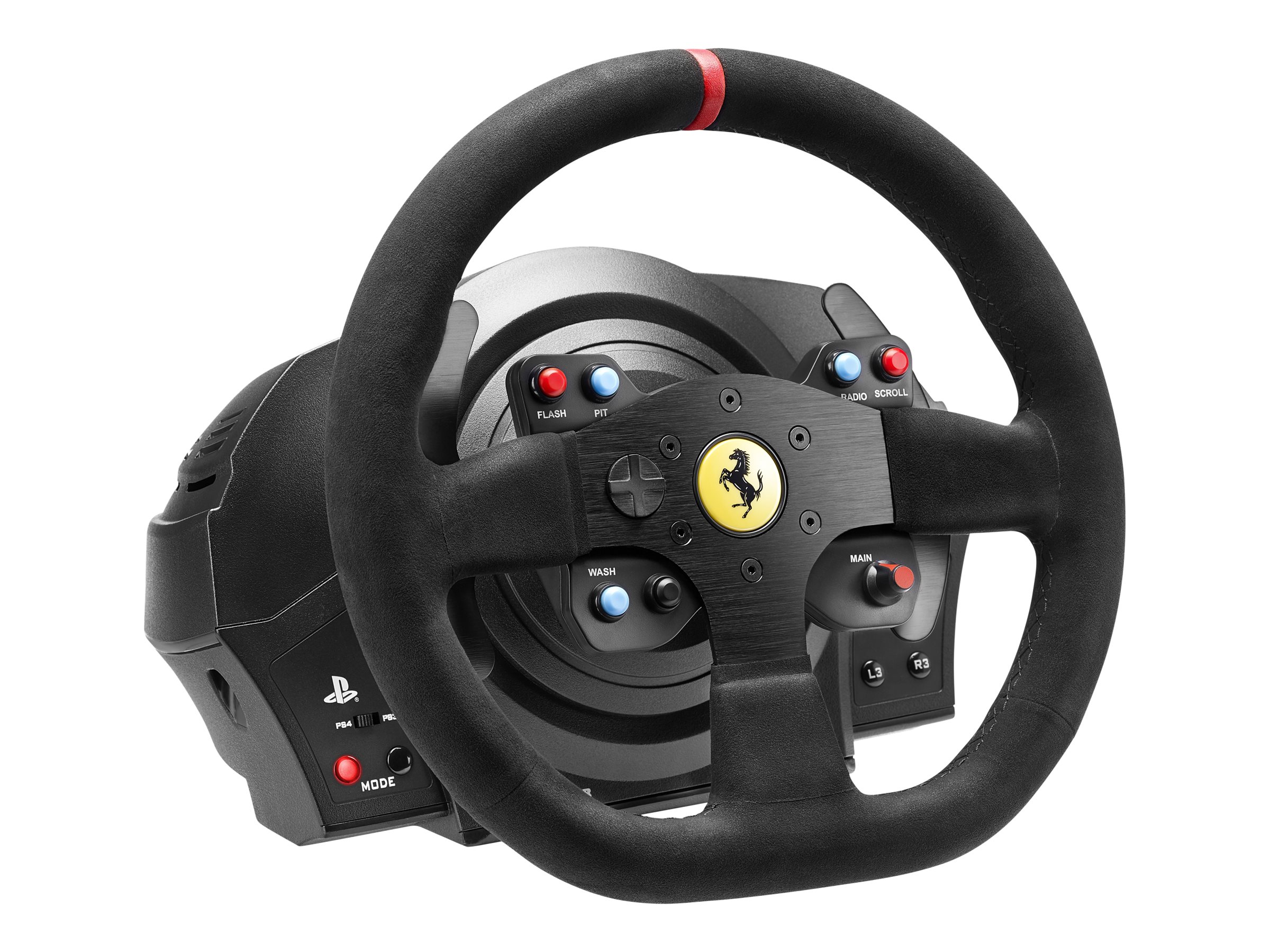ThrustMaster Ferrari T300 Integral Racing - AlcantaraLenkrad- und Pedale-Set - kabelgebunden - für PC - Sony PlayStation 3 - Sony PlayStation 4 - Sony PlayStation 5