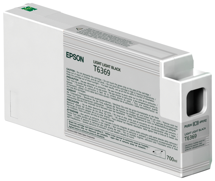 Epson UltraChrome HDR - 700 ml - Light LightBlack - original - Tintenpatrone - für Stylus Pro 7890 - Pro 7900 - Pro 9890 - Pro 9900 - Pro WT7900