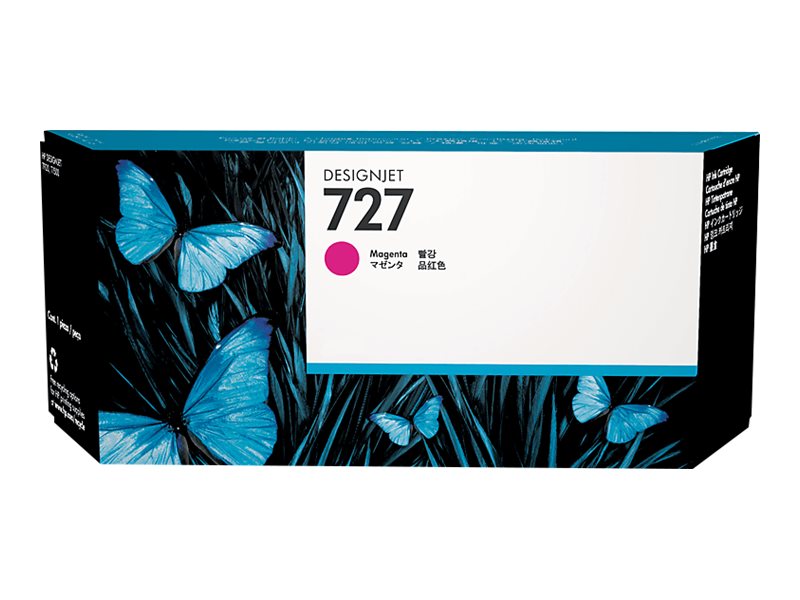 HP 727 - 300 ml - mit hoher Kapazität - Magentaoriginal - DesignJet - Tintenpatrone - für DesignJet T1500 - T1530 - T2500 - T2530 - T920 - T930