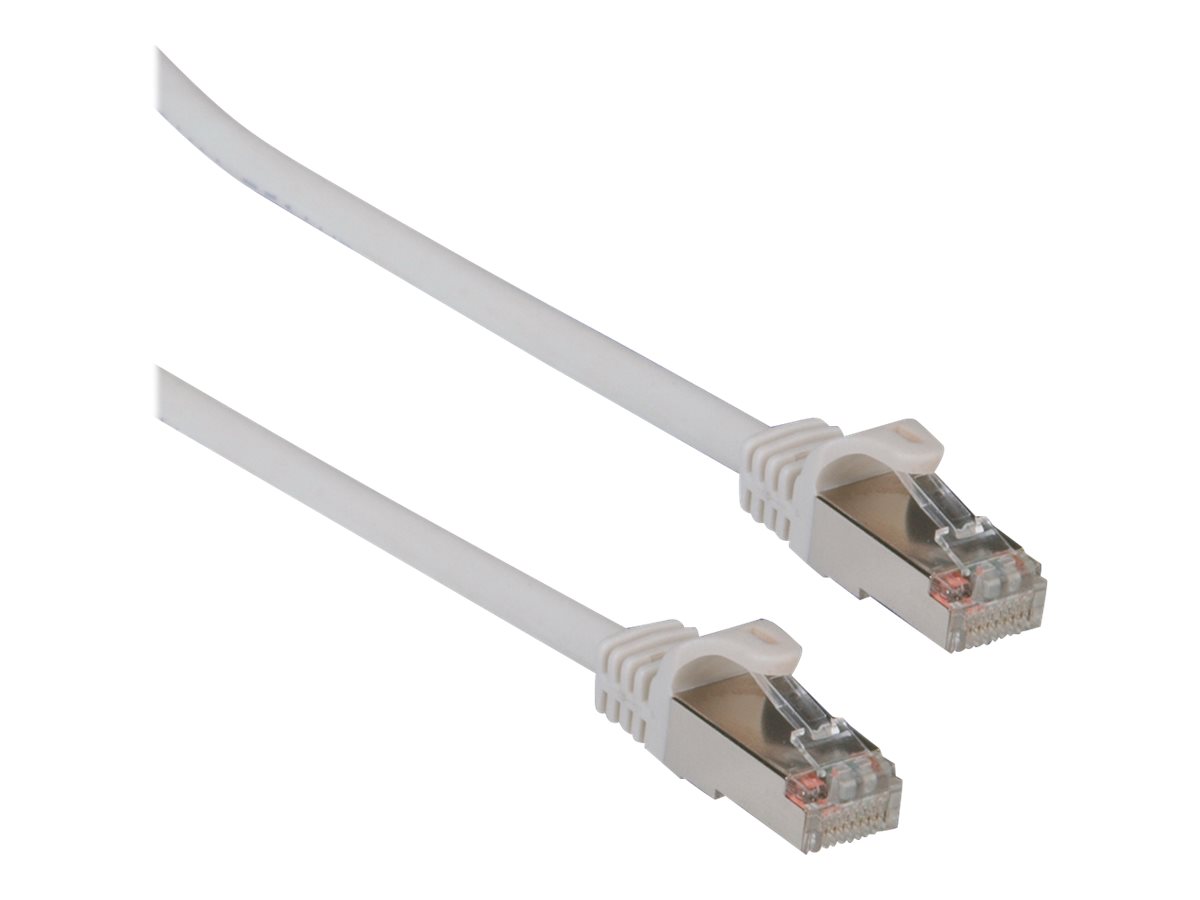VALUE Patch-Kabel - RJ-45 (M) zu RJ-45 (M)1.5 m - SFTP - PiMF - CAT 6e - halogenfrei - geformt - ohne Haken - verseilt - Grau