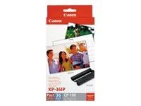 Canon KP-36IP - Druckpatrone / Papiersatz - fürSELPHY CP1000 - CP1200 - CP1300 - CP1500 - CP530 - CP790 - CP800 - CP820 - CP900 - CP910