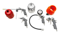 Zipper ZI-COMZUB5, Zubehörsatz für Luftkompressor, Zipper, 5 Stück(e), 5 m, Saug-Spritzpistole, 1,8 kg