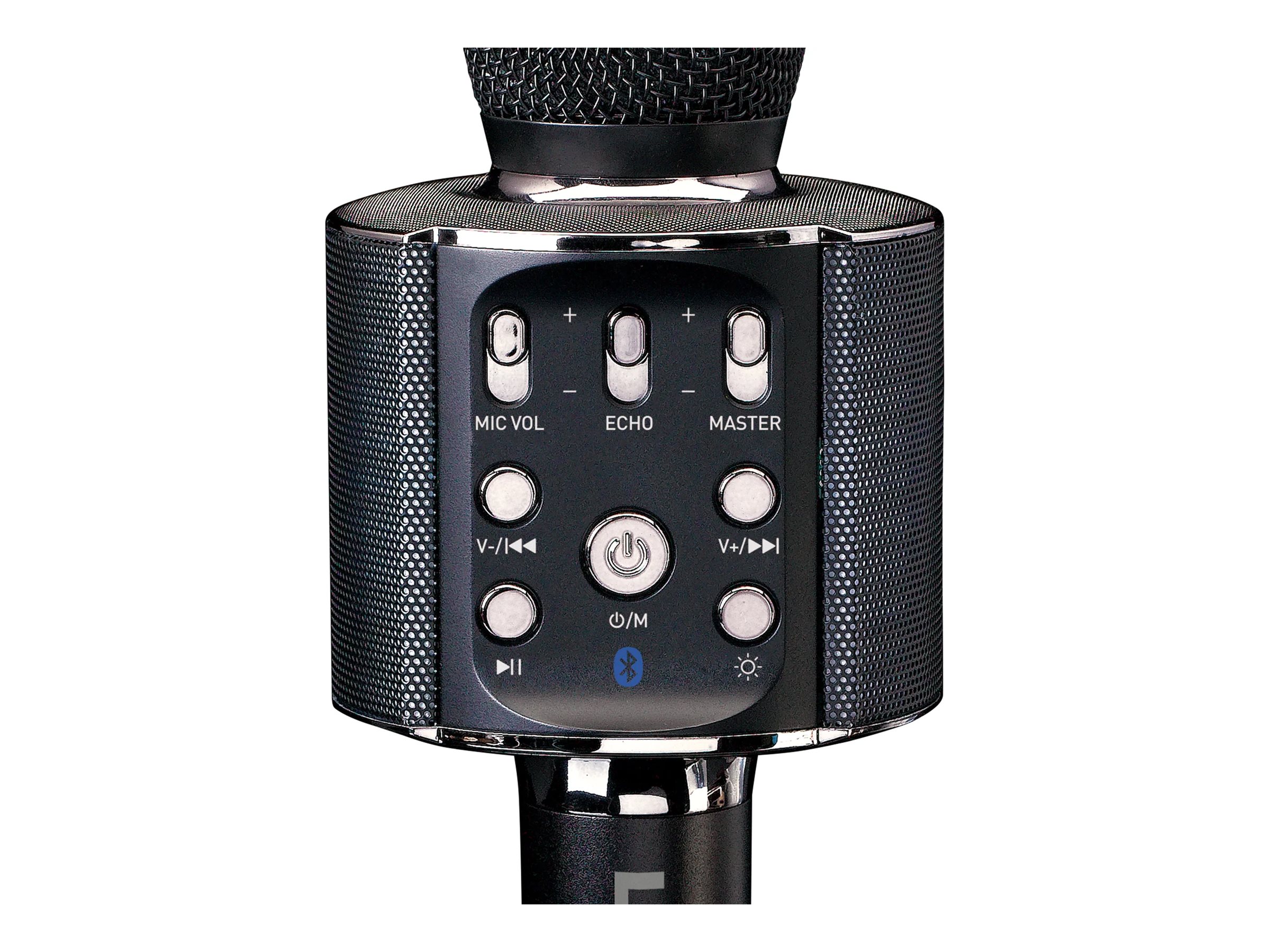 Lenco BMC-090 - Tragbares Karaoke-System - Schwarzz