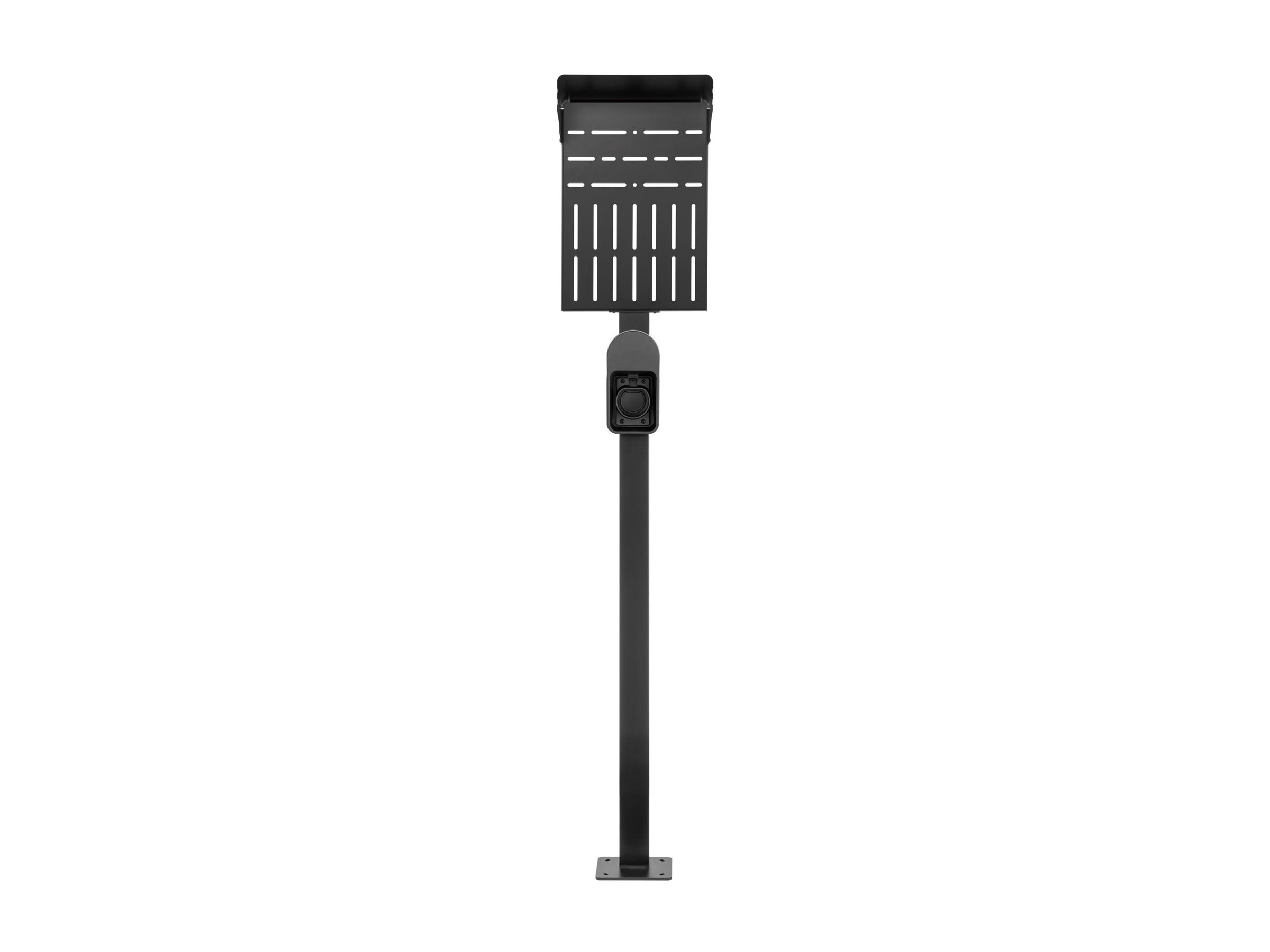 InLine Universal Wallbox-Standfuß mit EV-Ladekabel Halterung - schwarzwith EV charging cable holder - Schwarz