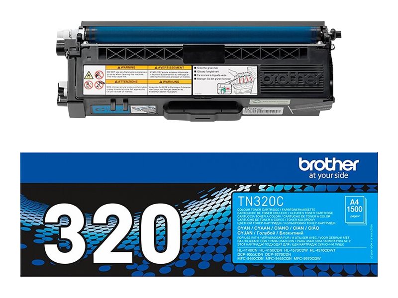 Brother TN320C - Cyan - original - Tonerpatronefür Brother DCP-9055CDN - DCP-9270CDN - HL-4140CN - MFC-9465CDN