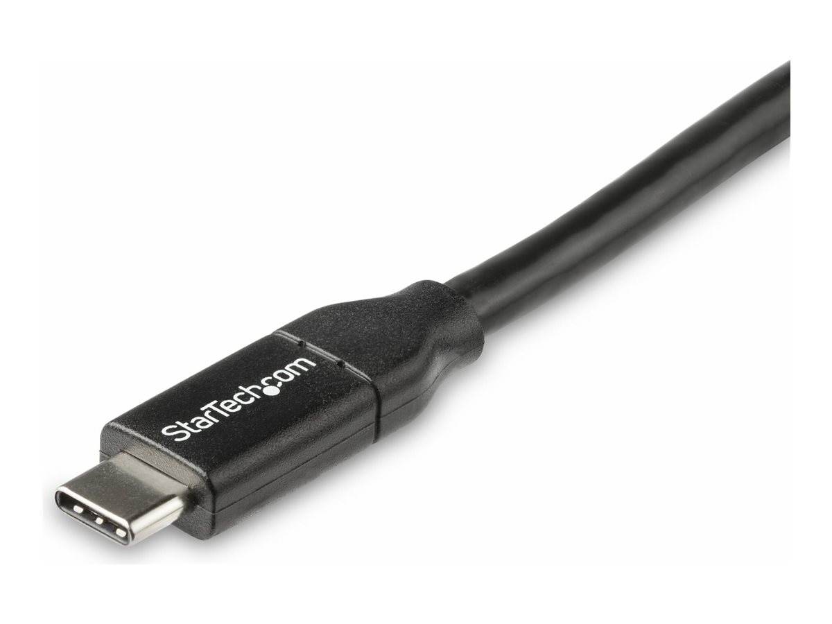 StarTech.com StarTech USB-C auf USB-C Kabel mit 5A Power Delivery - St/St - 50cm - USB 2.0 - USB-IF zertifiziert - USB Typ C Kabel - USB-Kabel - USB-C (M)zu USB-C (M) - Thunderbolt 3 / USB 2.0 - 5 A -