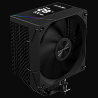 LC-Power LC-CC-120-DB6, Luftkühlung, 12 cm, 600 RPM, 2200 RPM, SchwarzAMD Sockel AM4 (Ryzen) - AMD Sockel AM5 (Ryzen Zen4) - 600 rpm - 12 V - 89,5 cfm - Kunststoff - CE