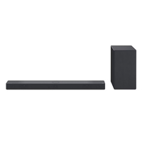 LG SC9S - Soundleistensystem - für TV - 3.1.3-Kanal - kabellos - Bluetooth, Wi-Fi - App-gesteuert - 400 Watt (Gesamt)Schwarz
