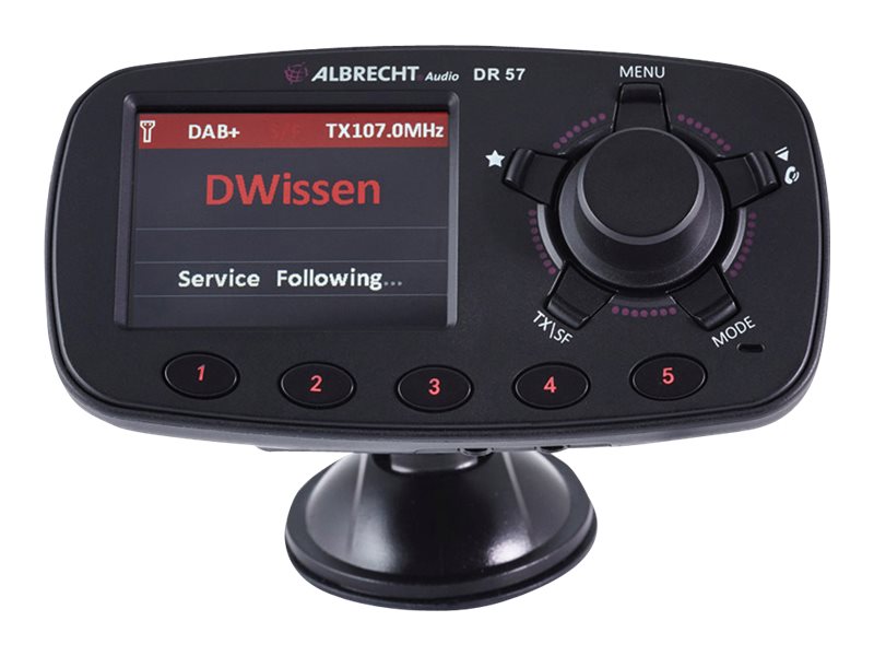 Albrecht DR 57 - DAB+/Bluetooth-Freisprecheinrichtung/FM-Transmitter