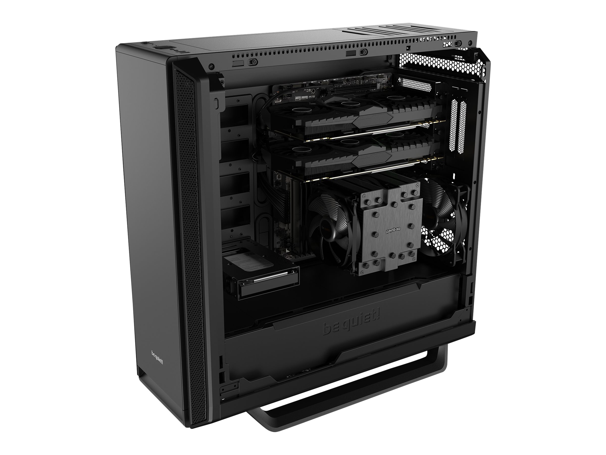 Be Quiet! Silent Base 802 - Tower - E-ATX - keine Spannungsversorgung (ATX / PS/2) Schwarz - USB/Audio