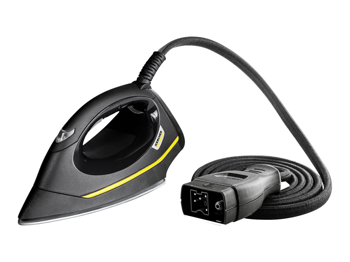 Kärcher EasyFinish - Dampfbügeleisen - für DampfreinigerSchwarz - für Kärcher SC 4 EasyFix Iron - SC 5 EasyFix - SC 5 EasyFix Iron - SI 4 EasyFix Iron