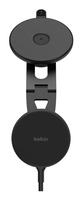 Belkin BoostCharge - Kfz-Halterung für induktives Laden - magnetisch - (kabelloses Auto-Ladegerät, Kfz-Netzteil)+ Kfz-Netzteil - 15 Watt