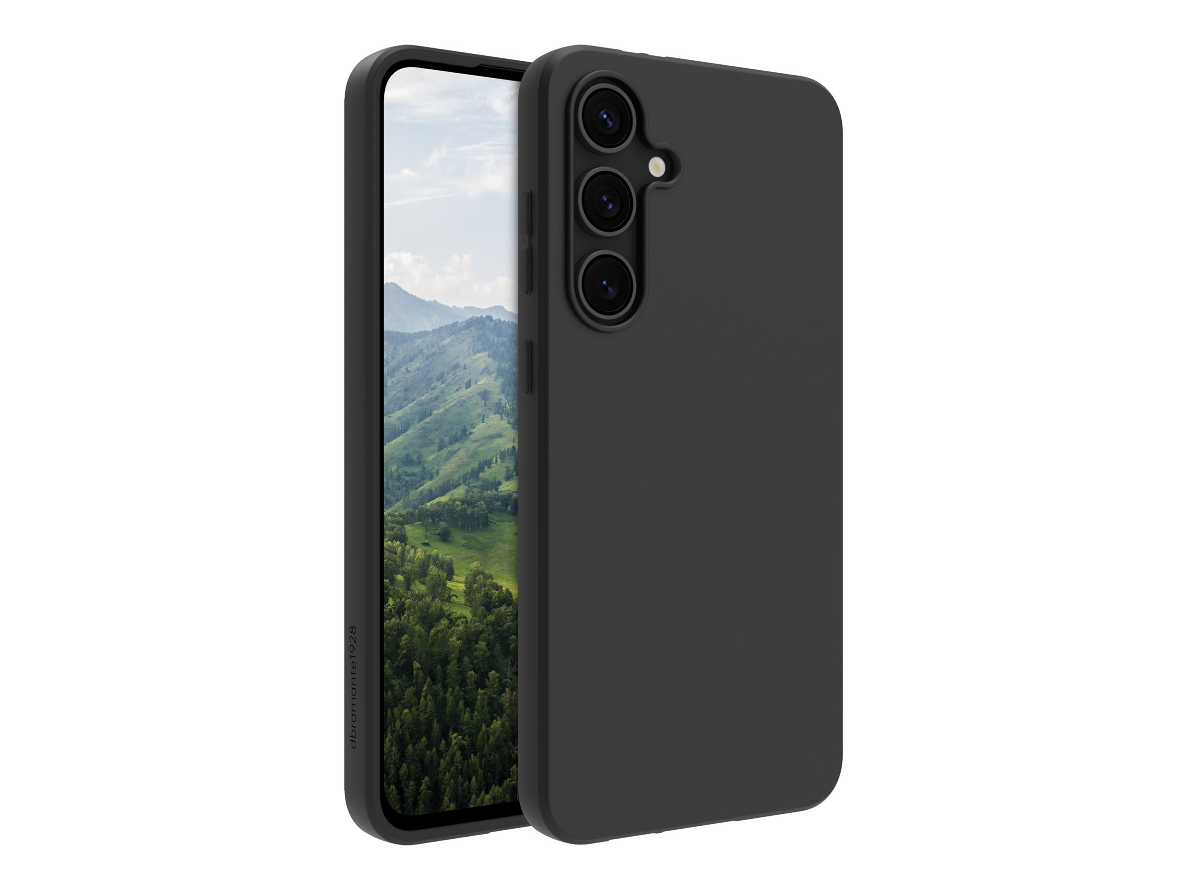 dbramante1928 Nuuk - Hintere Abdeckung für MobiltelefonBulk - Kunststoff - Schwarz - für Samsung Galaxy S24 FE