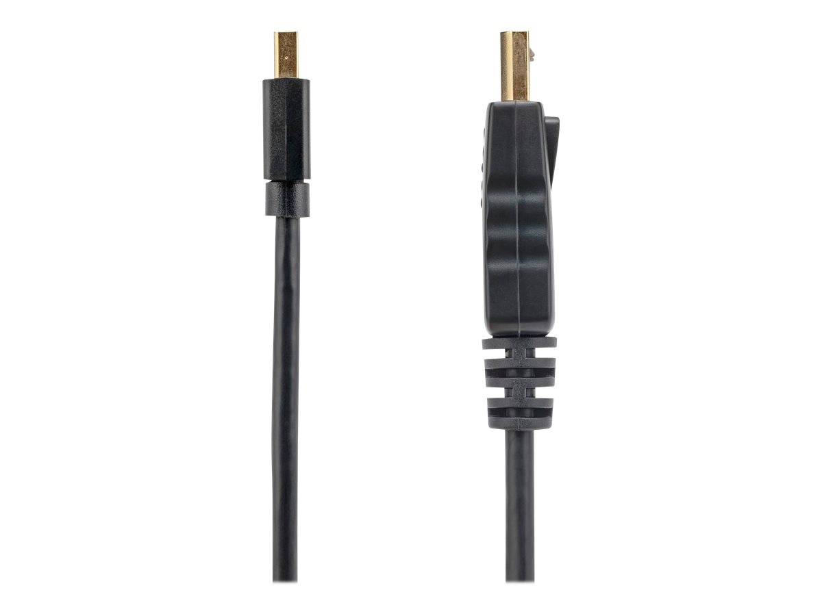 StarTech.com 3m Mini DisplayPort 1.2 auf DisplayPort Adapterkabel - mDP zu DP 4k x 2k Kabel - St/St - DisplayPort-Kabel - Mini DisplayPort (M)zu DisplayPort (M) - 3 m - für P/N: CDP2MDPEC - CDP2MDPFC