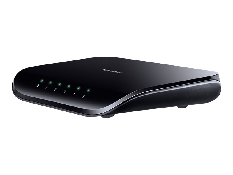 TP-LINK TL-SG1005D 5-Port Gigabit Desktop SwitchSwitch - 5 x 10/100/1000 - Desktop