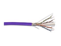 DIGITUS CAT 6 F/UTP Datenkabel - Verlegekabel, 305 m, Simplex, EcaCAT 6 - halogenfrei - robust - lila