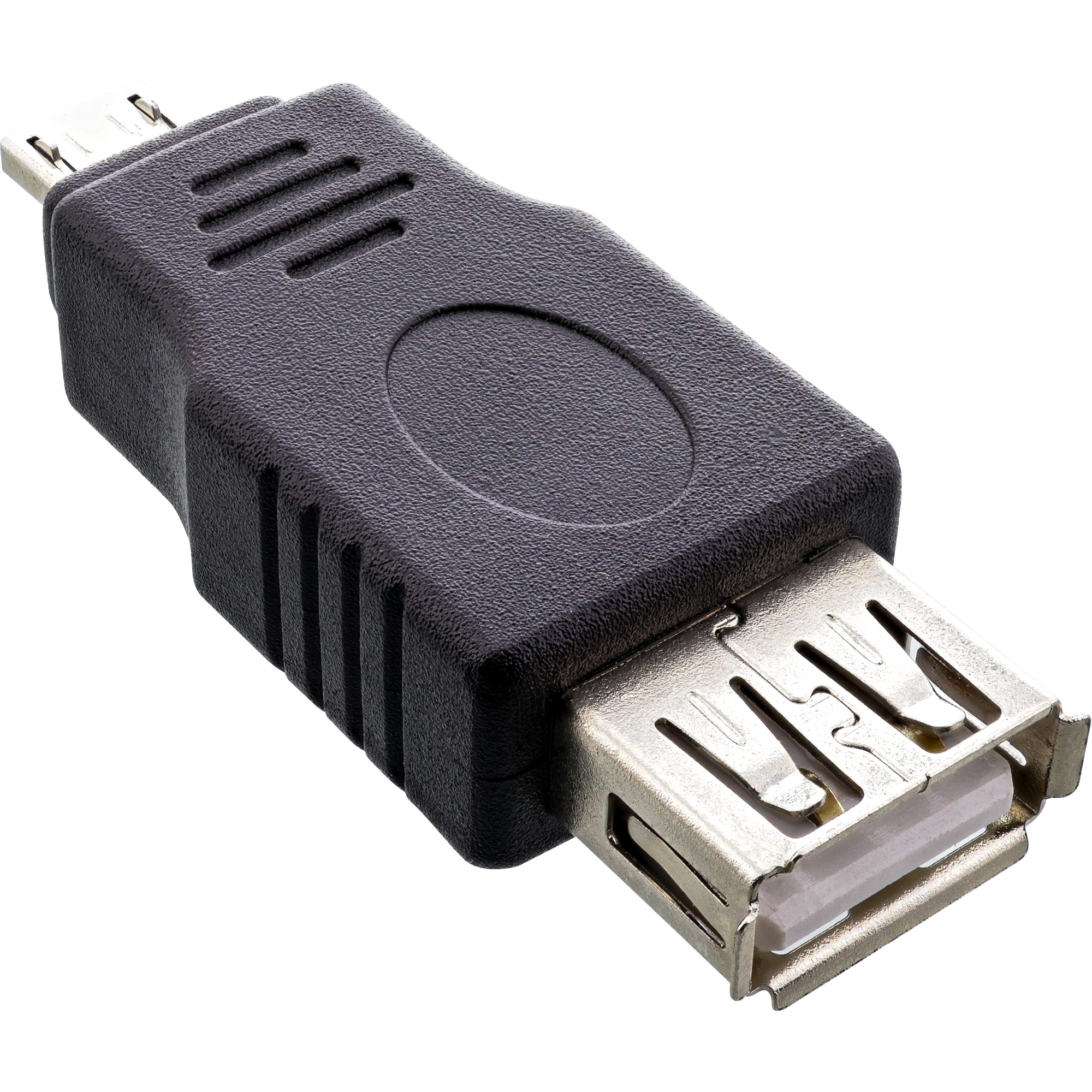 InLine Micro-USB Adapter - Micro-A Stecker an USB A Buchsezu USB (W)