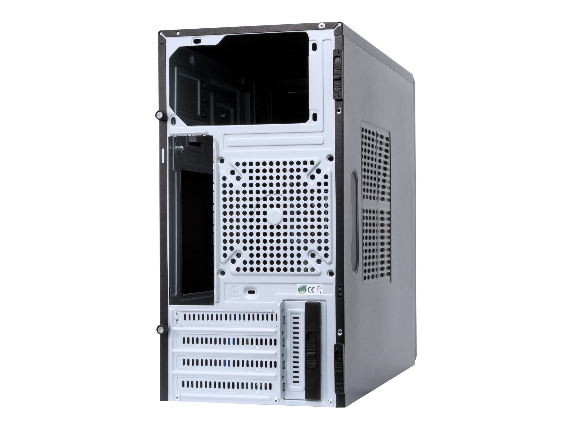 Chieftec CT-04B-350GPB - Tower - micro ATX 350Watt - Schwarz - USB/Audio