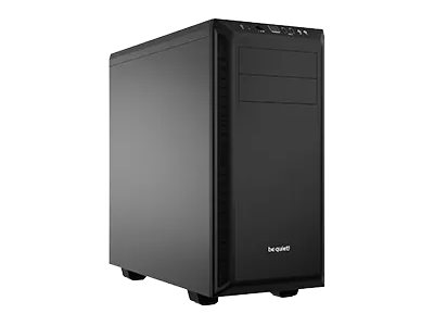 Be Quiet! Pure Base 600 - Tower - ATX - keine Spannungsversorgung (ATX / PS/2)Schwarz - USB/Audio