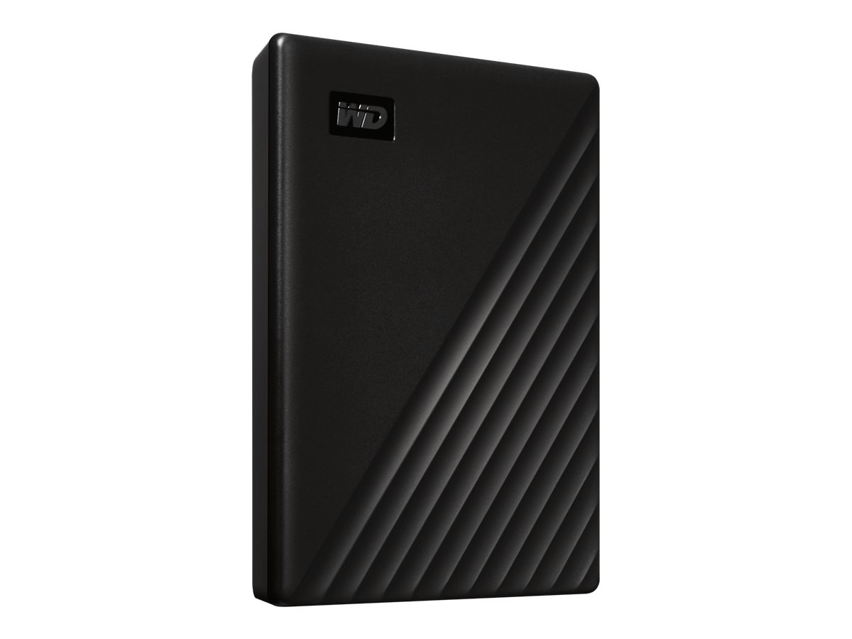 WD My Passport WDBYVG0010BBK - Festplatte - verschlüsselt - 1 TB - extern (tragbar)USB 3.2 Gen 1 - 256-Bit-AES - Schwarz