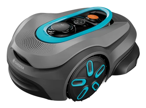 Gardena smart SILENO sense, Rasenmähroboter, 600 m², 16 cm, 2 cm, 5 cm, Grau, Türkis