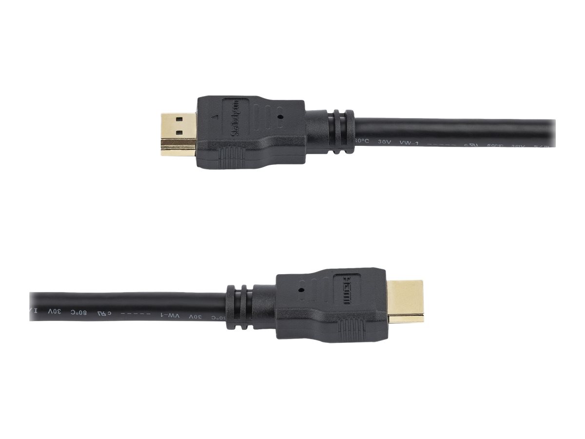 StarTech.com High-Speed-HDMI-Kabel 50cm - HDMI Verbindungskabel Ultra HD 4k x 2k mit vergoldeten Kontakten - HDMI Anschlusskabel (St/St)HDMI-Kabel - HDMI männlich zu HDMI männlich - 50 cm - abgeschirm