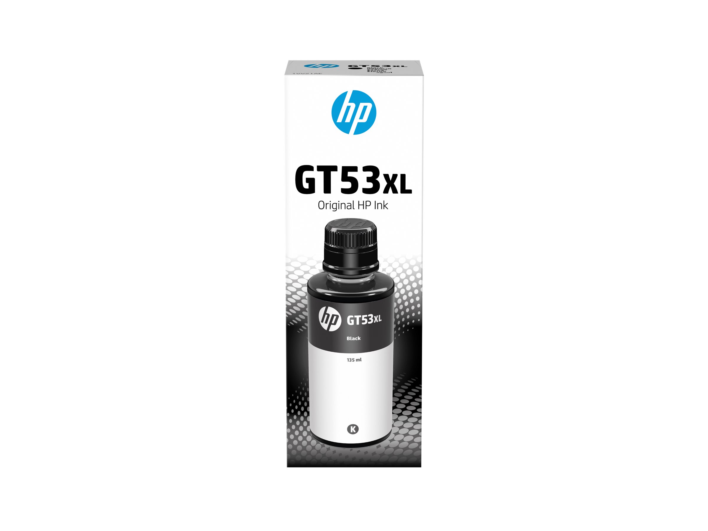 HP GT53XL - 135 ml - mit hoher Kapazität - Schwarzoriginal - Nachfülltinte - für Smart Tank 5105 - 67X - 70XX - 73XX - 750 - 76XX; Smart Tank Plus 55X - 570 - 655