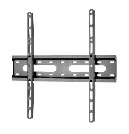 Manhattan TV & Monitor Mount, Wall, Fixed (Low Profile)1 screen - Screen Sizes: 32-55" - Black - VESA 75x75 to 400x400mm - Max 45kg - LFD -  - Befestigungskit (fest angebrachte Wandhalterung) - Ultra