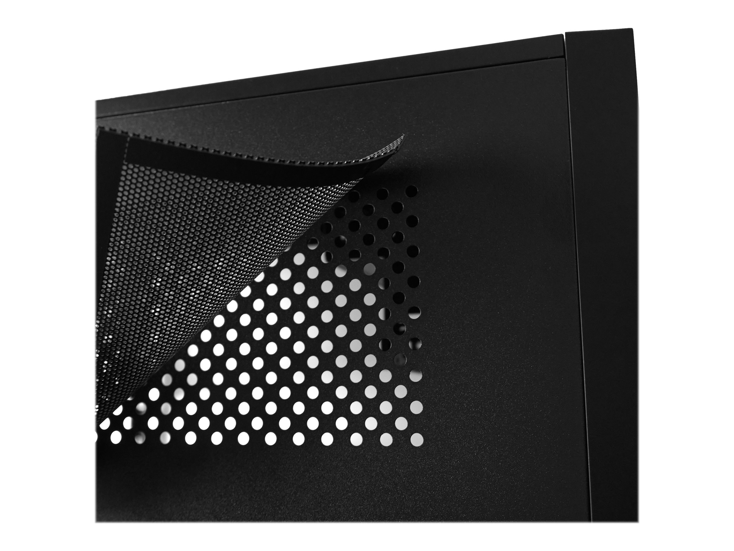Chieftec Mesh Series CI-02B-OP - Cube - micro ATX (ATX)Schwarz - USB/Audio