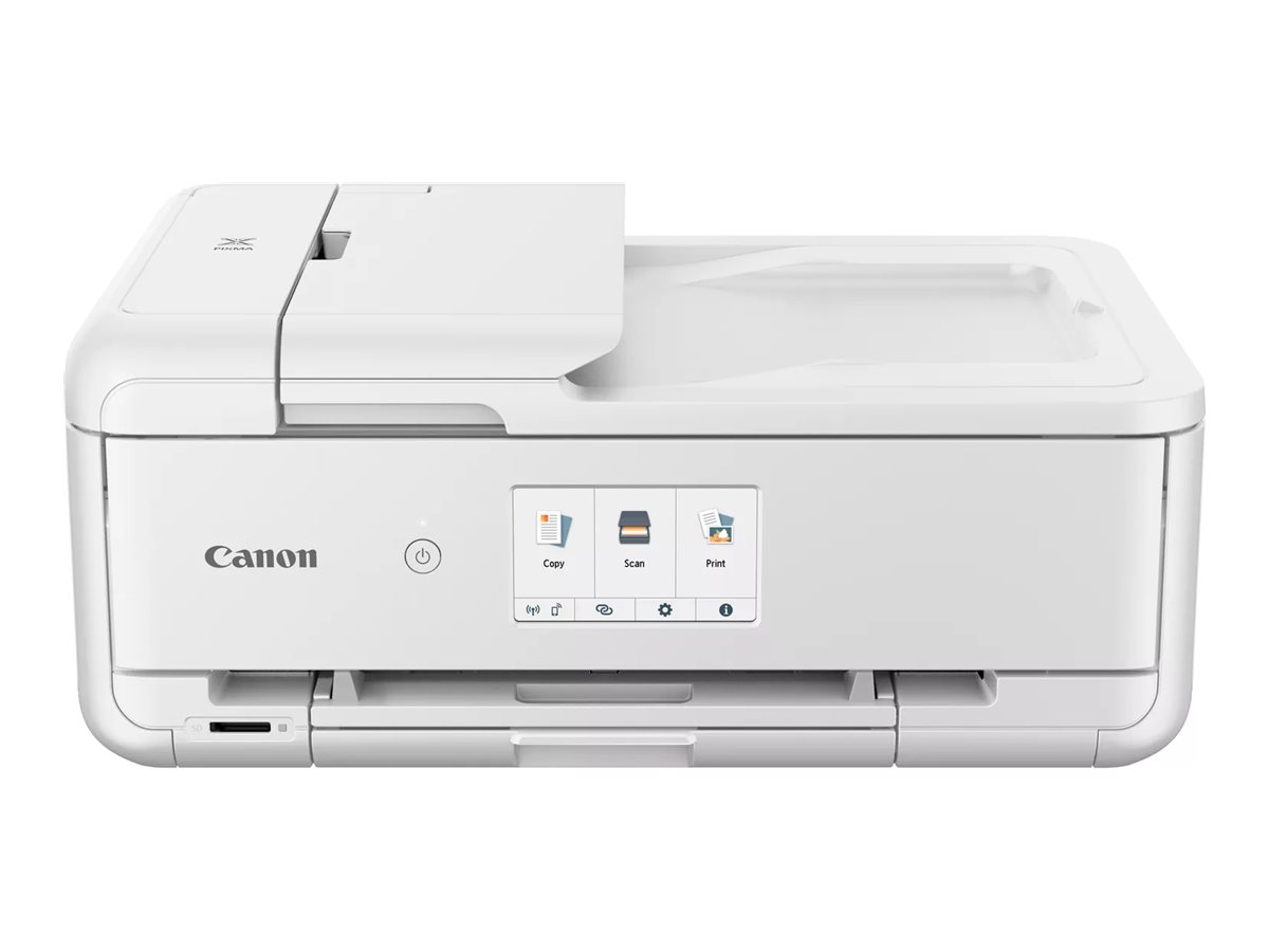 Canon PIXMA TS9551Ca - Multifunktionsdrucker - Farbe - Tintenstrahl - A4 (210 x 297 mm)Legal (216 x 356 mm) (Original) - A3 (Medien) - bis zu 15 ipm (Drucken) - 200 Blatt - USB 2.0 - LAN - Wi-Fi(n) -