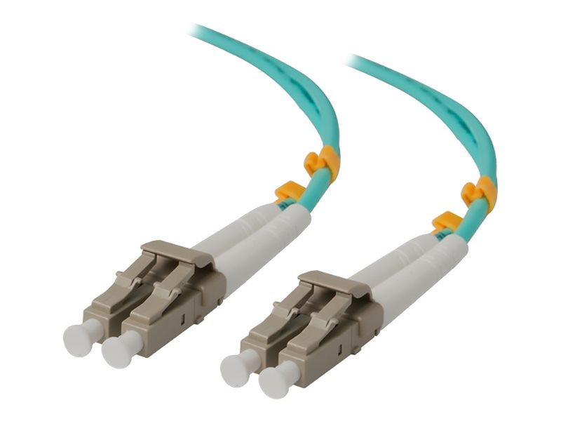 Alogic Patch-Kabel - LC Multi-Mode (M) zu LC Multi-Mode (M)2 m - 2 m - 2 mm - Glasfaser - Duplex - 50/125 Mikrometer - OM3 - halogenfrei