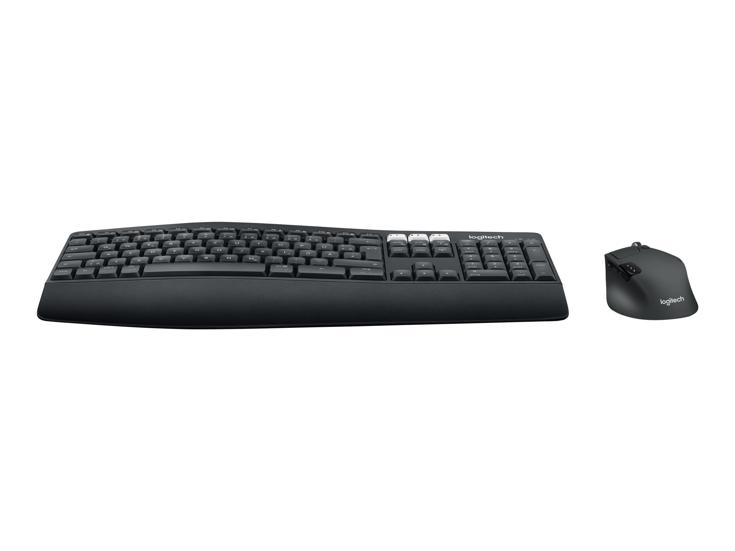 Logitech MK850 Performance - Tastatur-und-Maus-Setkabellos - Bluetooth - 2.4 GHz - QWERTY - US International