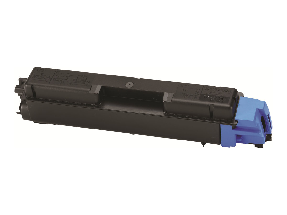 Kyocera TK 590C - Cyan - original - Tonerpatronefür Kyocera FS-C2026 - FS-C2126; ECOSYS M6023 - M6026 - M6526 - P6026; FS-C5250