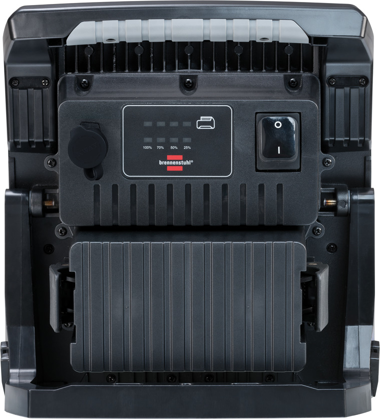 Brennenstuhl 1173140600, Schwarz, IP65, Metall, II, IK08, 5 m6200 lm - 6500 K - Cable 5 m - IP65 - IK08 - Metal - 265 x 160 x 260 mm - 3260 g