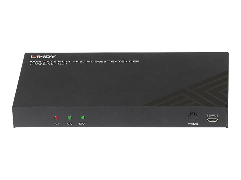 Lindy Video-, Audio-, Infrarot- und serielleErweiterung - Sender - HDMI - HDBaseT - über CAT 6 - bis zu 100 m