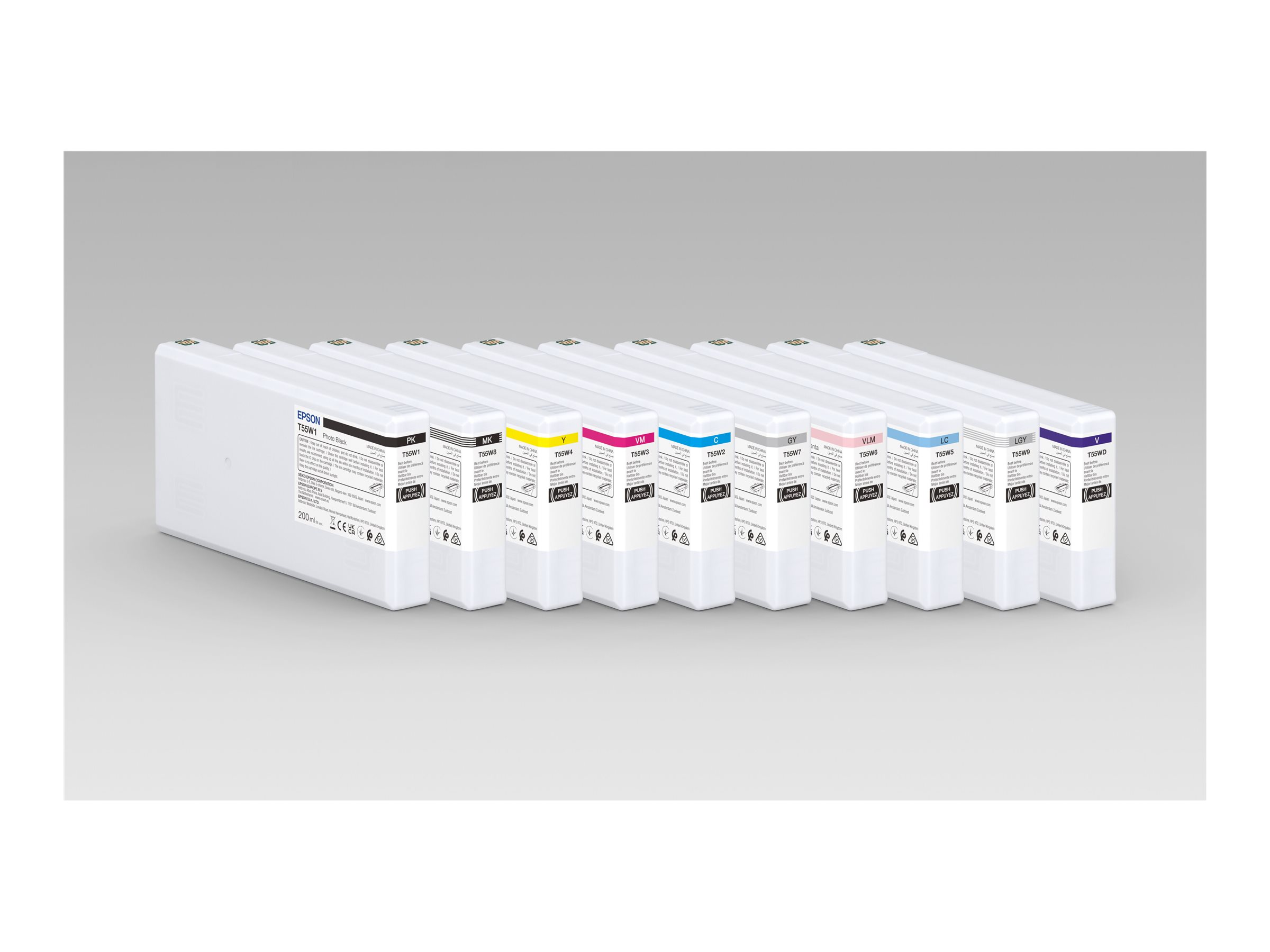 Epson T55WD - 200 ml - violett - original - Tintenpatronefür P/N: C11CL14301A0