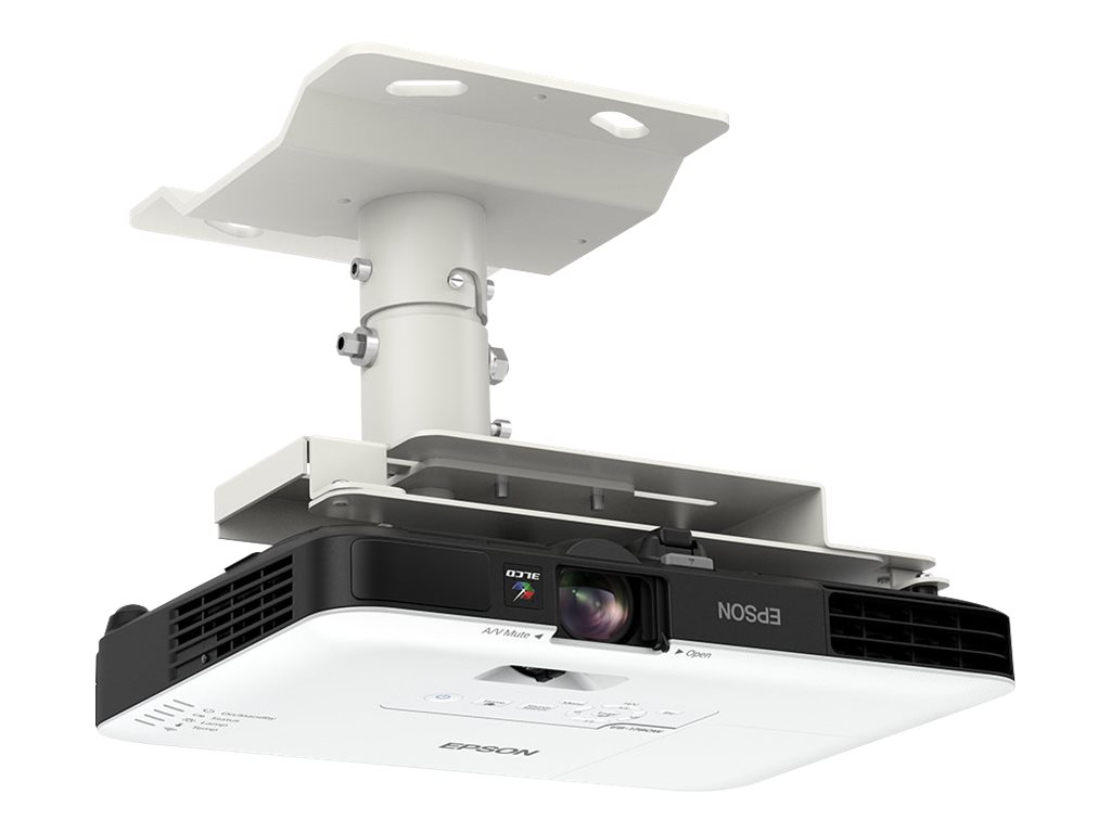 Epson EB-1780W - LCD-Projektor - tragbar - 3000 lm (weiß)3000 lm (Farbe) - WXGA (1280 x 800) - 16:10 - 720p - 802.11n drahtlos - Schwarz - weiß