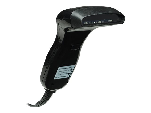 IC Intracom Manhattan Contact CCD Handheld Barcode Scanner, USB, 80mm Scan Width, Cable 152cm, Max Ambient Light: 3,000 lux (sunlight)Black -  - Box - Barcode-Scanner - Handgerät - 120 Scans/Sek. - de