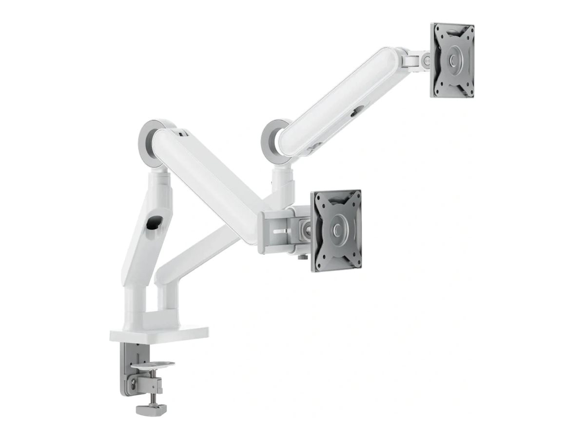 Alogic Befestigungskit (Doppelgelenkarm) - Schiene - für 2 LCD-Displays - Bildschirmgröße: 43.2-88.9 cm (17"-35")