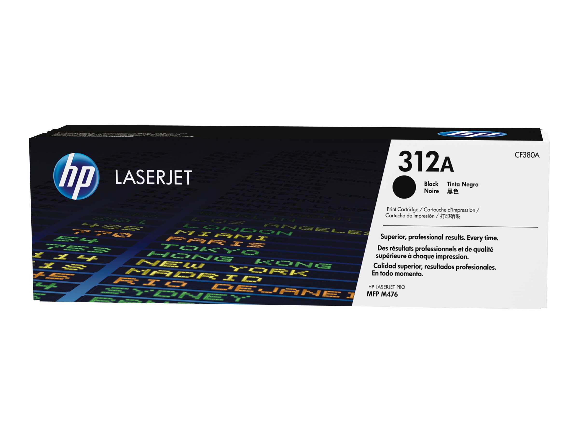 HP 312A - Schwarz - original - LaserJet - Tonerpatrone (CF380A)für Color LaserJet Pro MFP M476dn - MFP M476dw - MFP M476nw