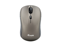 Equip Optische Mini Maus kabellos, Beidhändig, Optisch, RF Wireless, 1600 DPI, Grau800-1600 Dpi - 2.4 Ghz - USB 2.0 - 100 x 58 x 38 mm - 55 g - grau